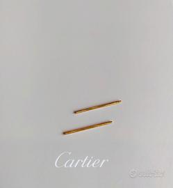 CARTIER , Barre filettate oro giallo