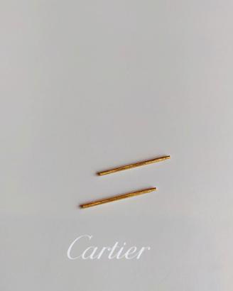 CARTIER , Barre filettate oro giallo