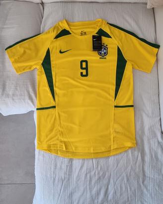 Maglietta da calcio Nike del Brasile 2002