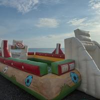 Gonfiabile Calcio Saponato / Pallavolo