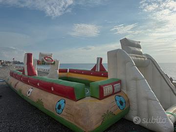 Gonfiabile Calcio Saponato / Pallavolo