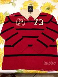 Polo in lana bimbo rossa Gant 4 anni