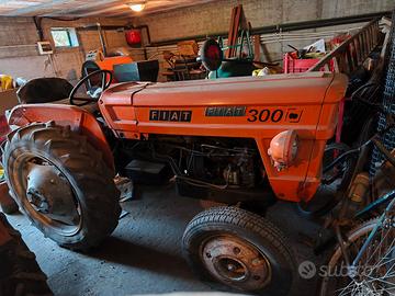 trattore fiat 300 