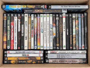Lotto giochi pc originali