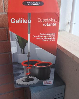 Lavapavimenti Mocio  Galileo
Super Mop rotante 