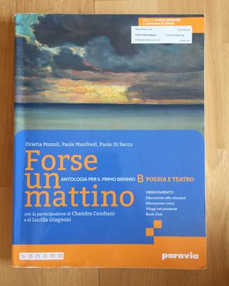 Libro di antologia | Forse un mattino