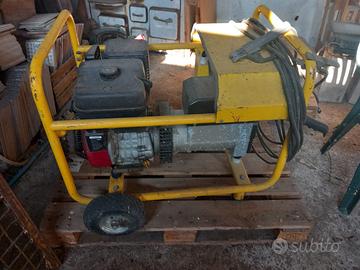 Generatore con saldatrice