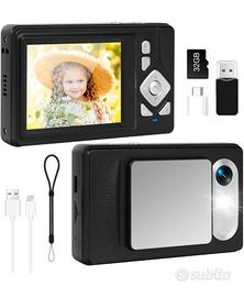 Fotocamera digitale 48 MP con schermo LCD