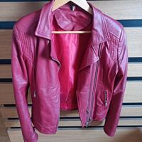 Giacca di pelle Biker donna