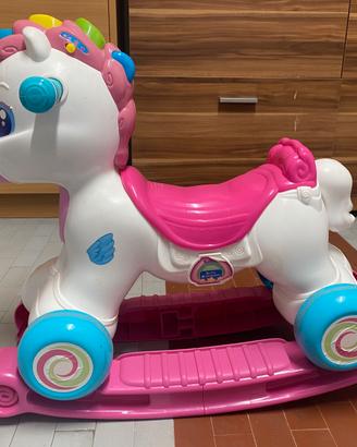 Baby Clementoni - Nuvola Dolce Unicorno - dondolo