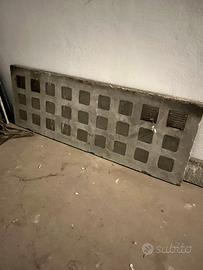 Lucernario in cemento per copertura bocca di lupo