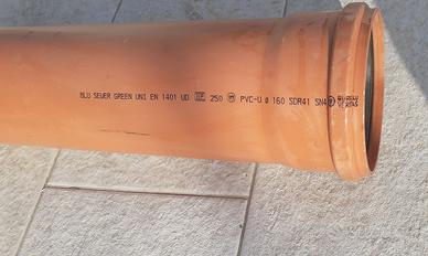 Tubo PVC per fognatura rinforzato diametro 16