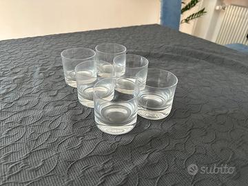 6 bicchieri tumbler bassi - Orrefors originali