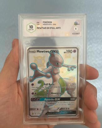 Carta pokemon gradata in inglese Graad 10