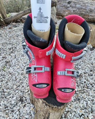 Scarponi da sci bambino regolabili dal 30 al 35