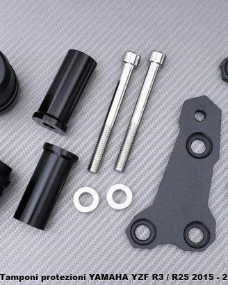 Tamponi protezioni YAMAHA YZF R3 / R25 2015 - 2018