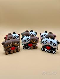 Portachiavi doppio San Valentino