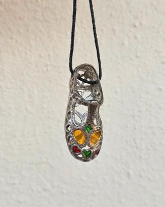 Miniatura scarpetta vintage  pendente