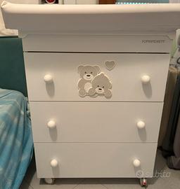 Fasciatoio con vaschetta