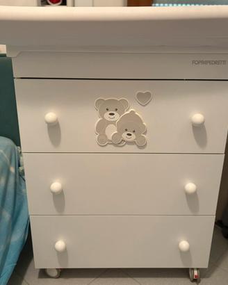 Fasciatoio con vaschetta