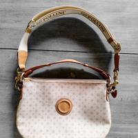 Borsa a spalla, brand Pollini, colore beige con co