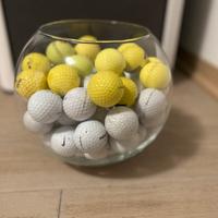 Golf , 70 palline in vaso