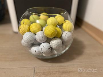 Golf , 70 palline in vaso