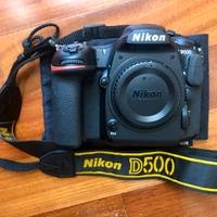 Nikon D500 16.000 scatti (dotazione completa)