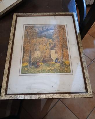 Litografia di Michele Cascella