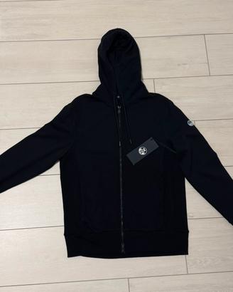 Felpa con cappuccio zip north sails