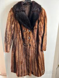 Pelliccia in murmel Vintage Donna Taglia 44/46