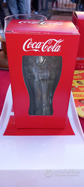 Bicchiere Coca Cola con scatola