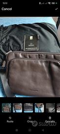 Borsa Tucano One Premium Sleeve  vera pelle