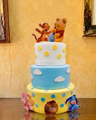 Torta scenografica Winnie Pooh