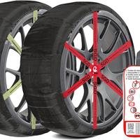 Catene da neve calze nuove omologate: varie misure