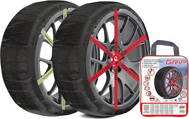 Catene da neve calze nuove omologate: varie misure