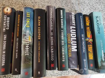 libri vari (principalmente thriller)