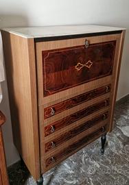 Secretaire con cassetti top mobile in Marmo 