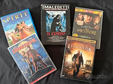 Dvd il corvo spirit io sono leggenda daredevil