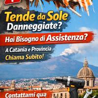 riparazione e cambio teli tende da sole
