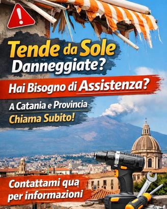 riparazione e cambio teli tende da sole