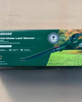 Soffiatore a Batteria 20v Parkside NUOVO GARANZIA