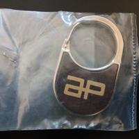 AP Borg&Beck-Portachiavi vintage  acciaio e pelle 