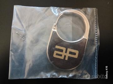 AP Borg&Beck-Portachiavi vintage  acciaio e pelle 