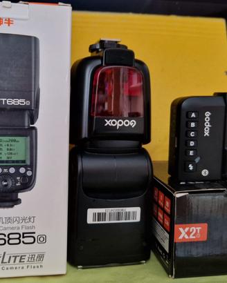 FLASH GODOX TT685 + GODOX X2t Trigger Olympus Pana
