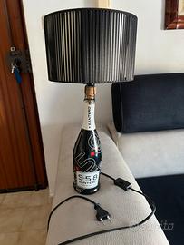 Lampada bottiglia Santero nera