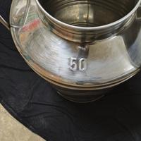 fusto per olio 50 Litri 18 10 acciaio inox 