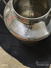 fusto per olio 50 Litri 18 10 acciaio inox 