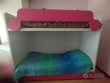 Letto a castello 3 posti