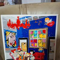 Renè, opera Grafica pubblicata 30x30 cupido